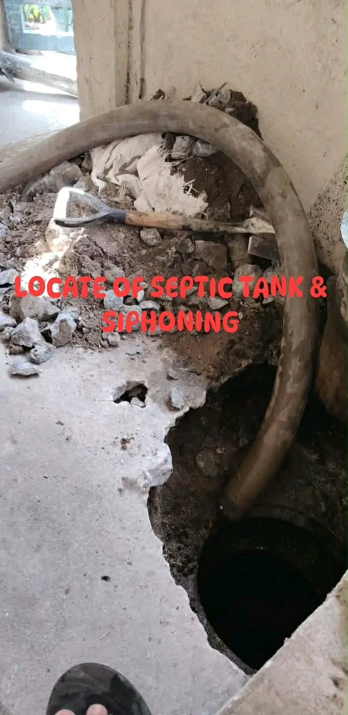 Locating septic tank pozo negro